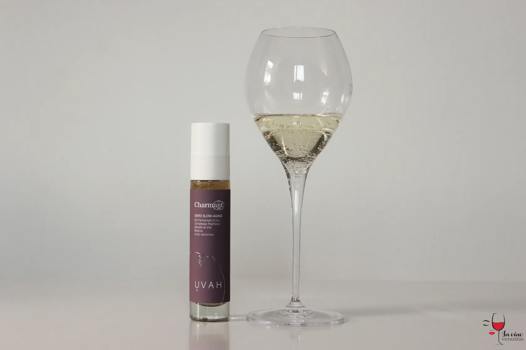 Cosmetici al vino e all'uva - Siero Charmant linea Uvah Antos