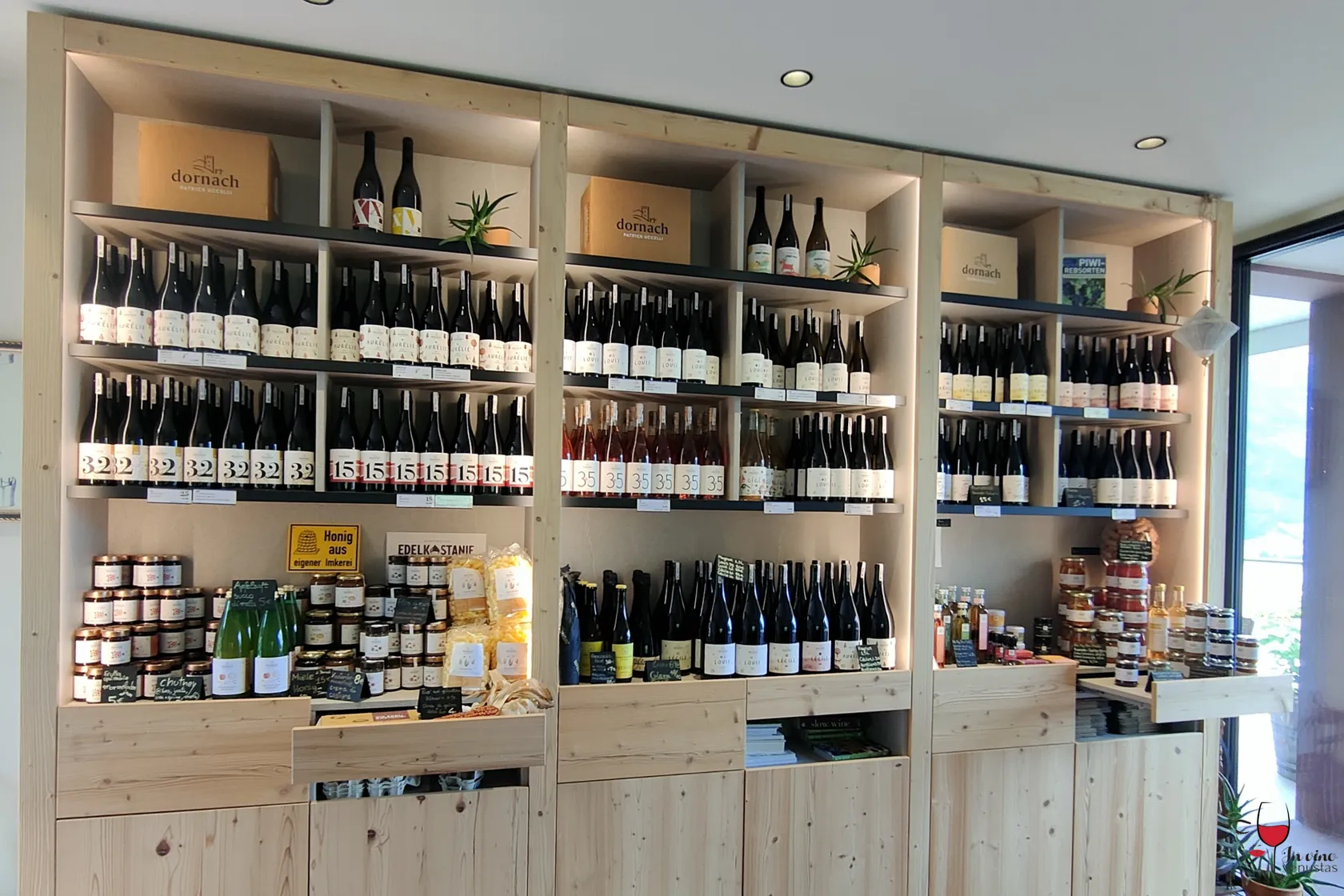 Wine Shop cantina Dornach Patrick Uccelli