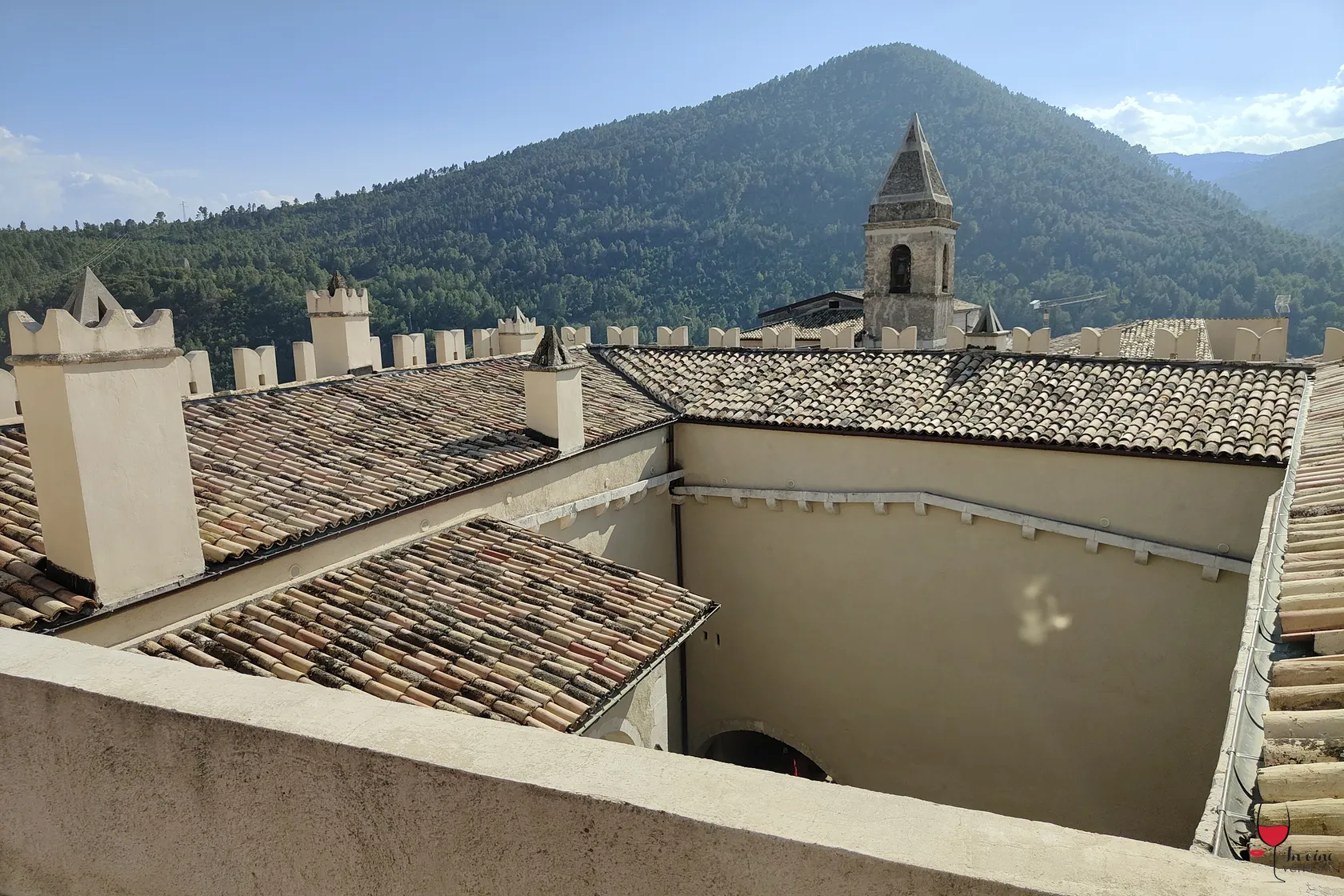 Castello Bussi sul Tirino - Terrazza