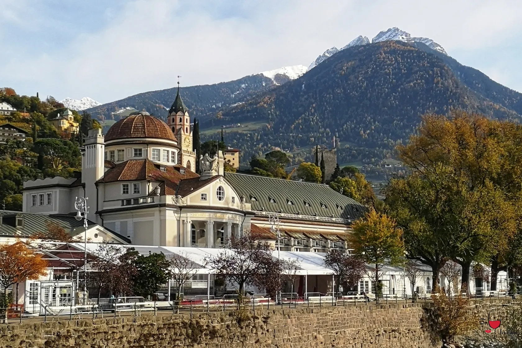 Kurhaus Merano WineFestival - vista dal Passirio 