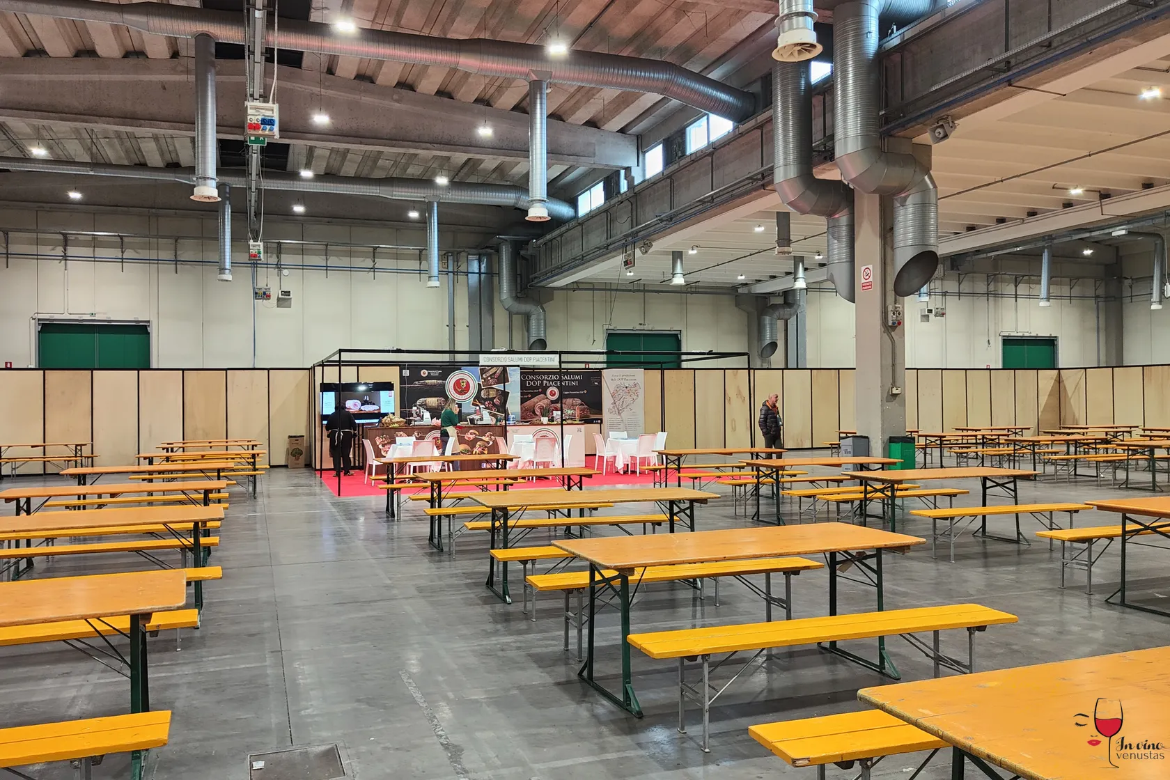 Area food e stand gastronomici Fiera dei Vini Piacenza 2024