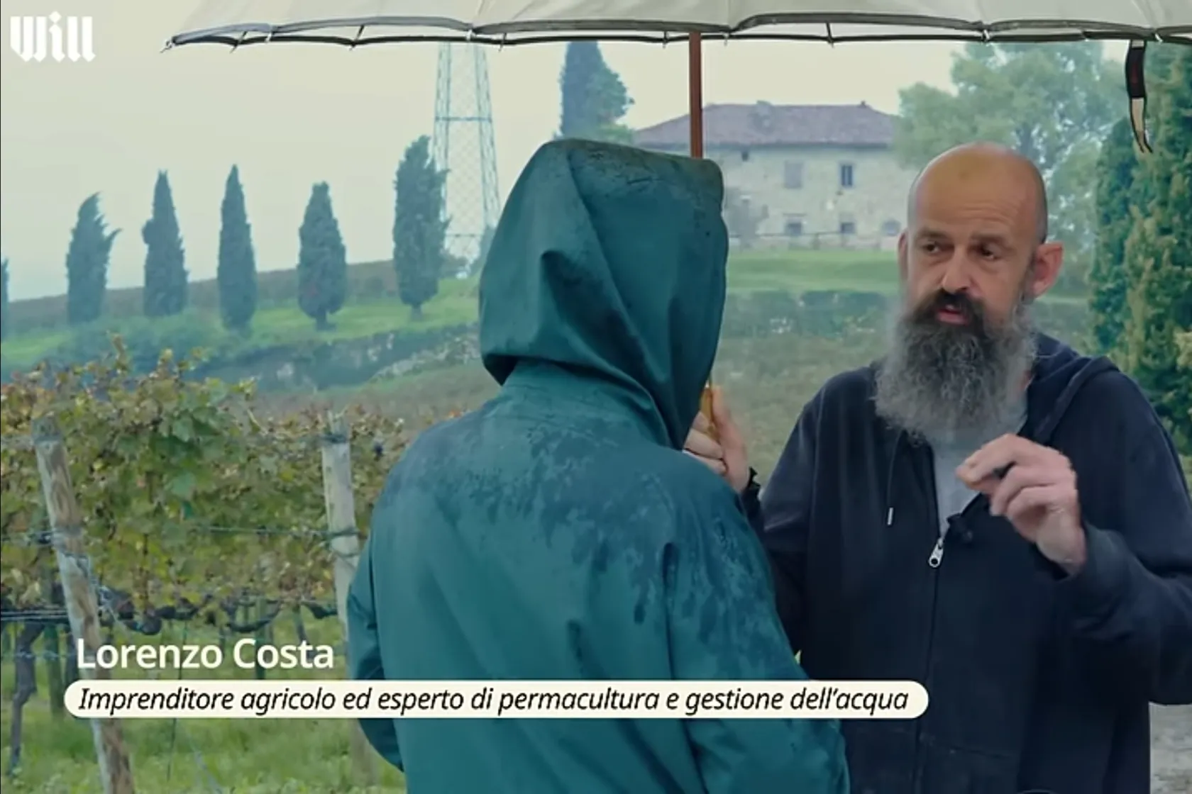 Lorenzo Costa -Documentario Gradi cambiamento climatico e vino Will