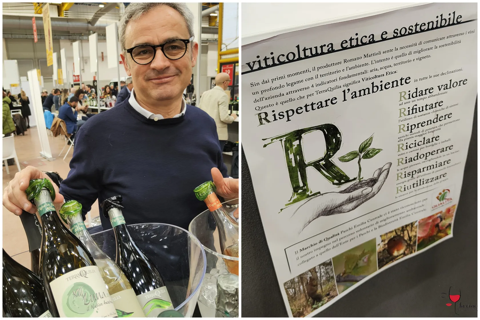 Viticoltura sostenibile - Terraquilia a Slow Wine Fair