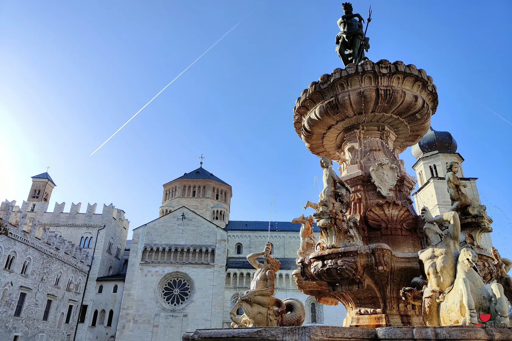 Trento - Fontana del Nettuno Piazza Duomo